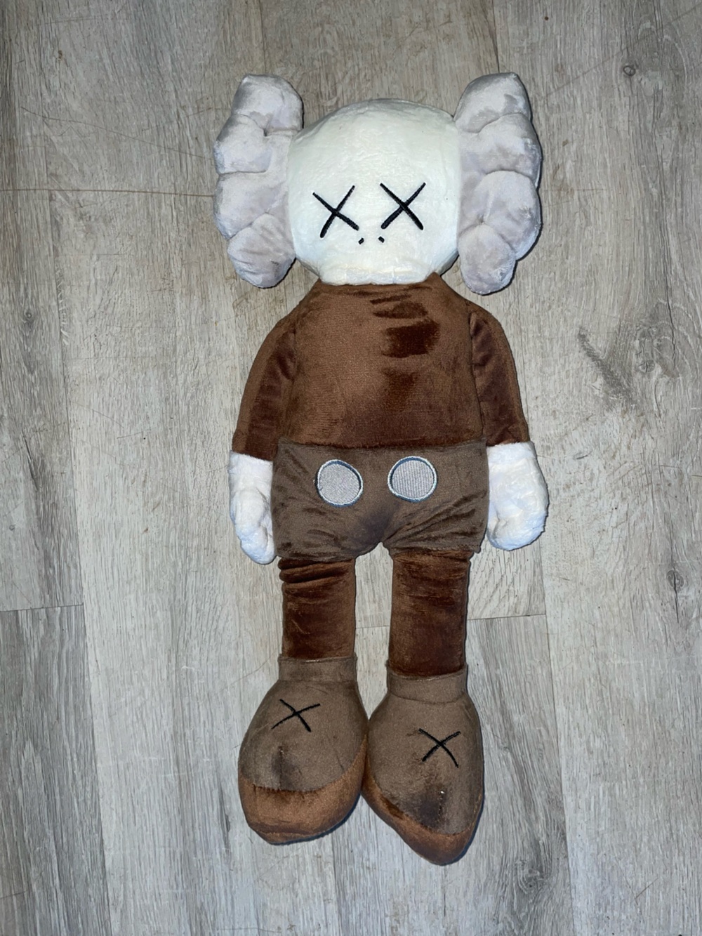 Kaws Companion Brown Plush